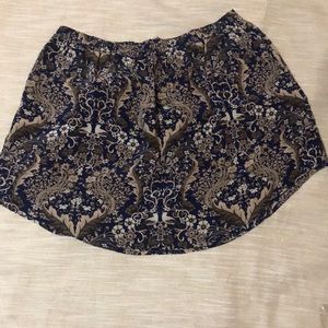 NWOT Club Monaco Silk Skirt